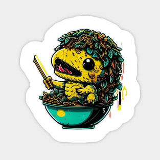 Ramen Agumon Sticker